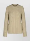 Khaite 'calvin' Crew Neck Knitted Sweater