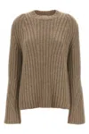 Khaite Calvin Sweater, Cardigans Beige