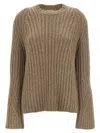 Khaite Calvin Sweater, Cardigans Beige In Beige