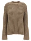 Khaite Calvin Sweater, Cardigans Beige In Beige
