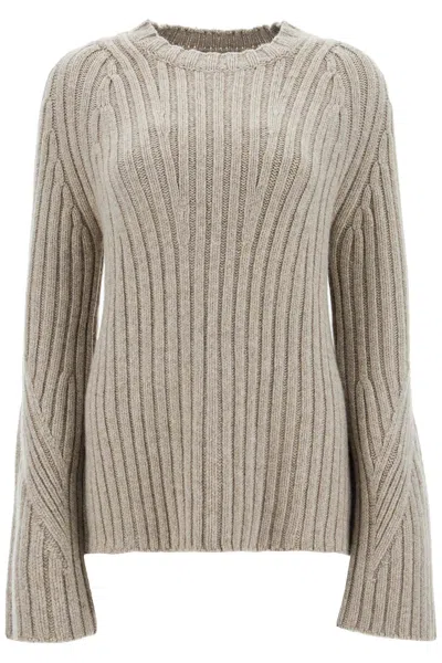 Khaite Calvin Sweater In Sepia (beige)