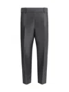 Khaite The Melie Straight-leg Trousers In Black