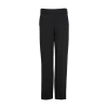 Khaite Cambie Straight-leg Pants In Black