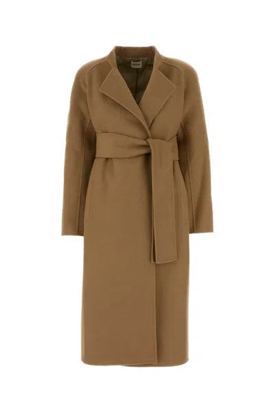 KHAITE KHAITE CAMEL WOOL DEENA COAT