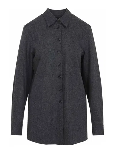 KHAITE CAMISA - AZUL OSCURO