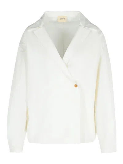 KHAITE CAMISA - BLANCO
