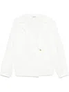 Khaite Pristine Wrap Top With Button Closure