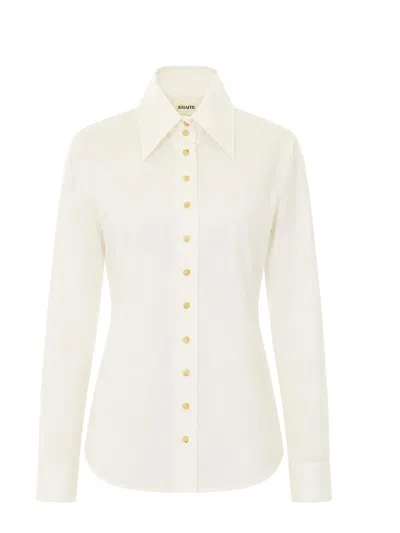 Khaite Camisa - Blanco