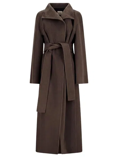 Khaite Cappotto Romare In Lana In Multi