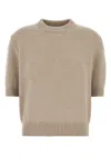 Khaite Cappuccino Cashmere Davin Sweater