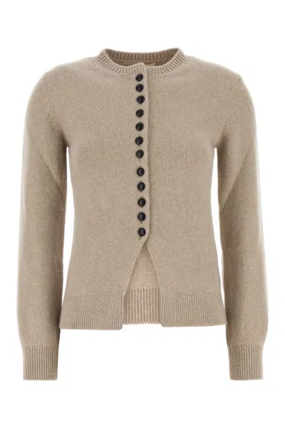 KHAITE KHAITE CAPPUCCINO CASHMERE JOSETTE CARDIGAN