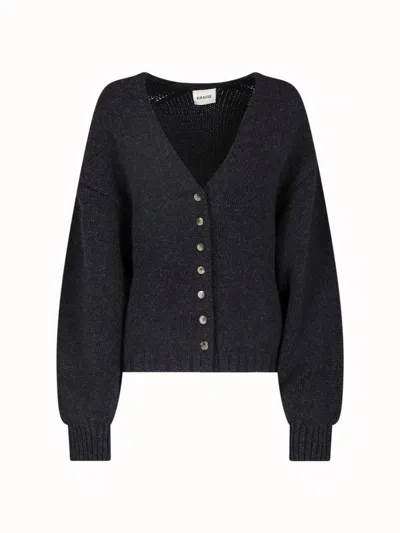 Khaite Cardigan "axel" In Gray