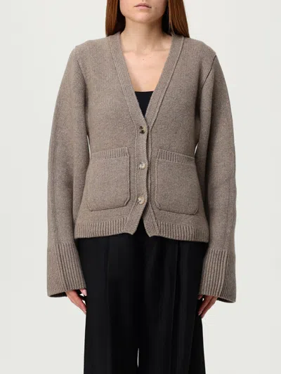 Khaite Cardigan  Woman Color Beige In Brown