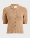 Khaite Cardigan Nora In Brown
