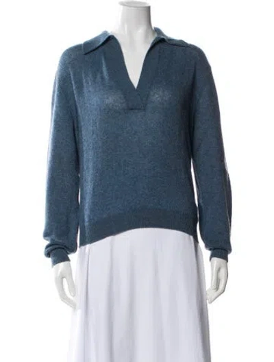 Pre-owned Khaite Cashmere Cowl Neck Sweater In Neutral