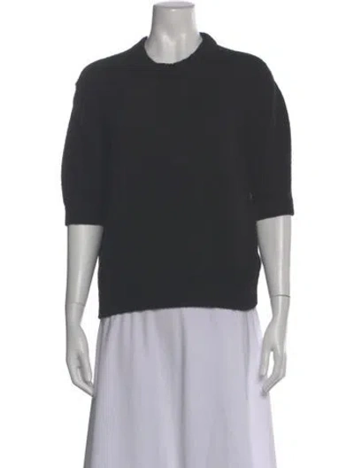Pre-owned Khaite Cashmere Crew Neck Sweater In Gray