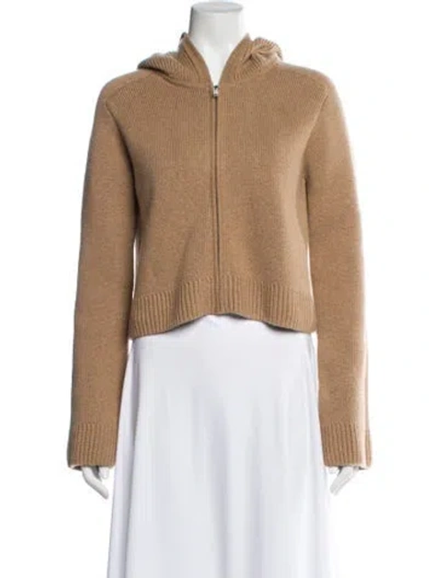 Pre-owned Khaite Cashmere Crew Neck Sweater In Neutral