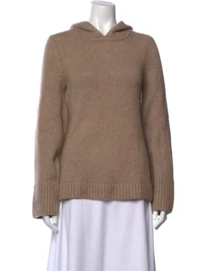 Pre-owned Khaite Cashmere Crew Neck Sweater In Neutral