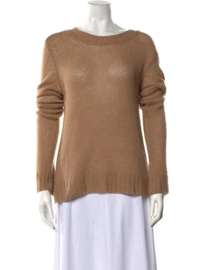 Pre-owned Khaite Cashmere Crew Neck Sweater In Neutrals