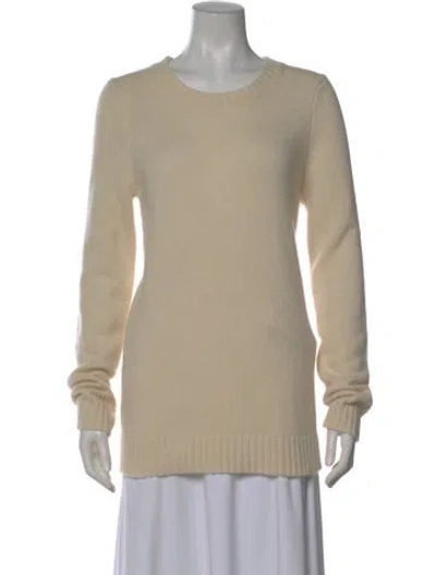 Pre-owned Khaite Cashmere Crew Neck Sweater W/ Tags In Neutral