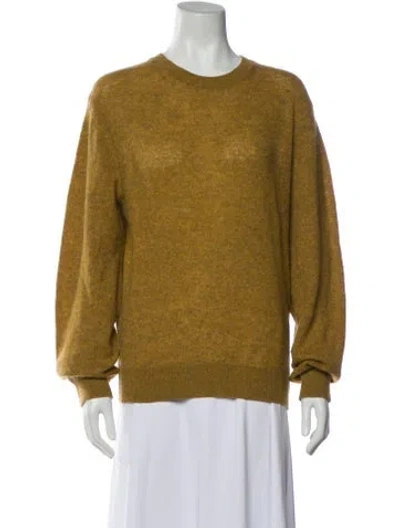 Pre-owned Khaite Cashmere Crew Neck Sweatshirt In Neutral