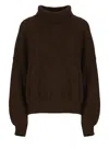 Khaite Cashmere Jumper In Brown