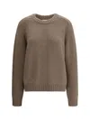 Khaite Cashmere Mae Sweater In Brown