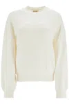 Khaite Pullover Margaux In Cashmere In Glaze (white)