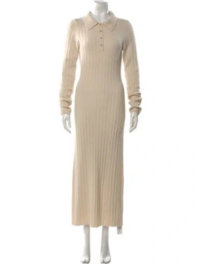 Pre-owned Khaite Cashmere Mock Neck Sweater In Neutral