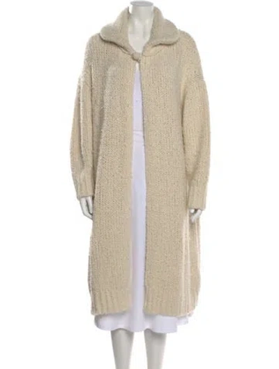 Pre-owned Khaite Cashmere Mock Neck Sweater In Neutral