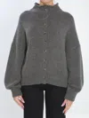 Khaite Cashmere Nelya Sweater In Gray