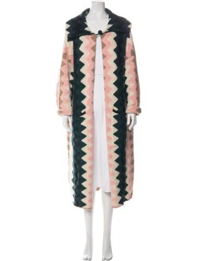 Pre-owned Khaite Cashmere Patterned Sweater In Pink