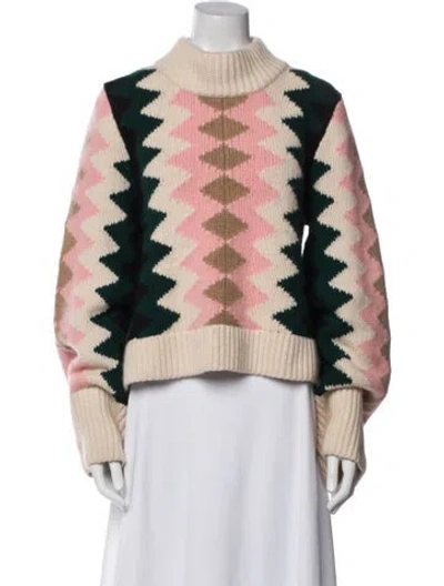 Pre-owned Khaite Cashmere Printed Jacket