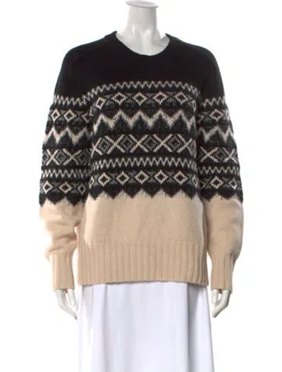 Pre-owned Khaite Cashmere Printed Sweater