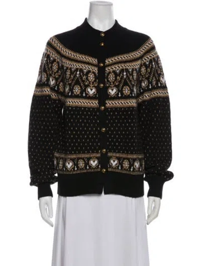 Pre-owned Khaite Cashmere Printed Sweater In Multi