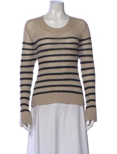 Pre-owned Khaite Cashmere Striped Sweater