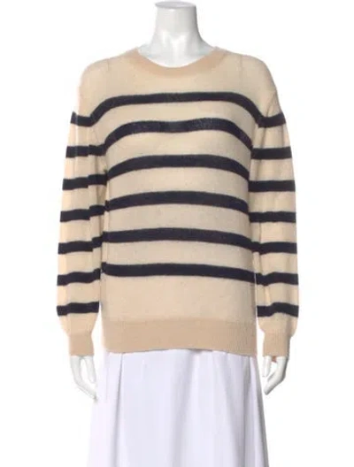 Pre-owned Khaite Cashmere Striped Sweater In Multi