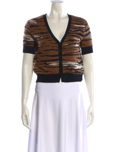 Pre-owned Khaite Cashmere Striped Sweater In Multicolor