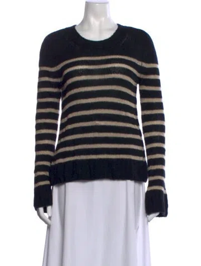 Pre-owned Khaite Cashmere Striped Sweater In Neutral