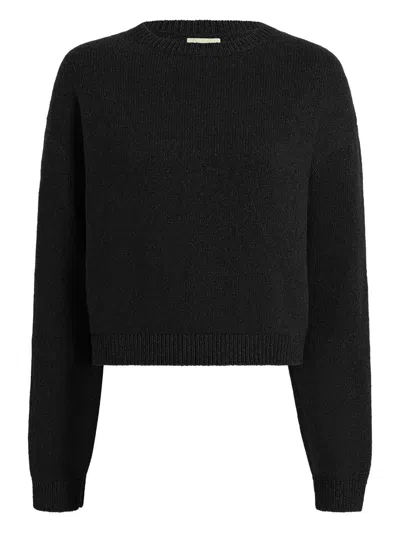 Khaite Cashmere Sweater In Black