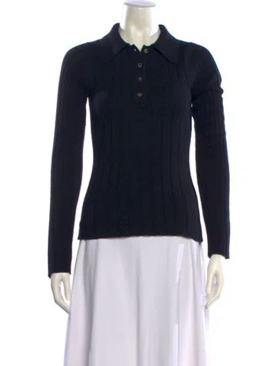 Pre-owned Khaite Cashmere Sweater In Black