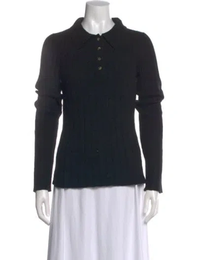 Pre-owned Khaite Cashmere Sweater In Black