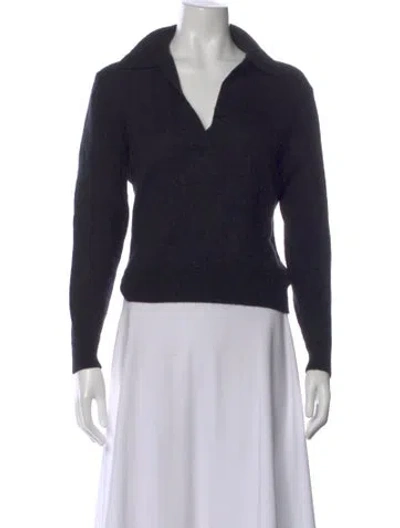 Pre-owned Khaite Cashmere Sweater In Black
