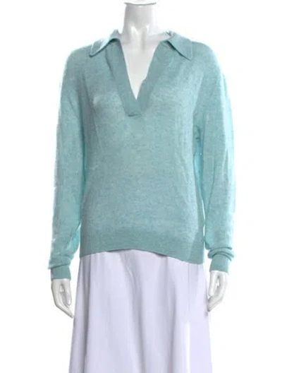 Pre-owned Khaite Cashmere Sweater In Blue