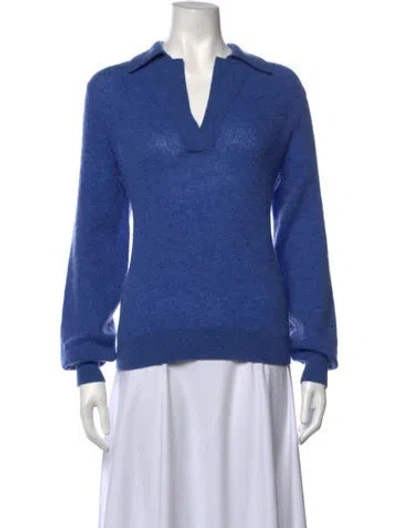 Pre-owned Khaite Cashmere Sweater In Blue