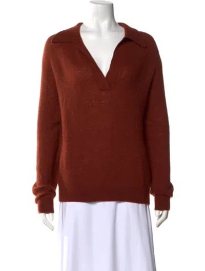 Pre-owned Khaite Cashmere Sweater In Brown