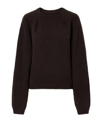 Khaite Cashmere Sweater In Brown