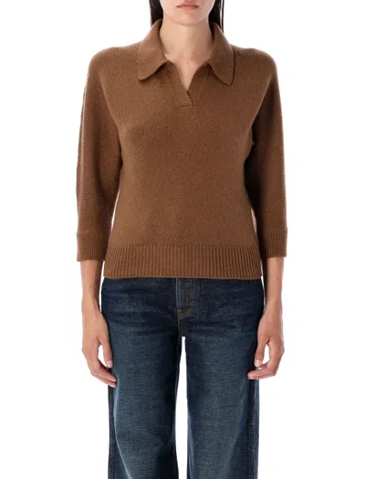 Khaite Cashmere Sweater - Cozy Fit For Fall/winter In Brown