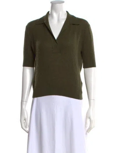 Pre-owned Khaite Cashmere Sweater In Green