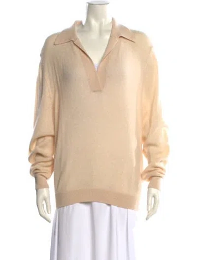 Pre-owned Khaite Cashmere Sweater In Neutral